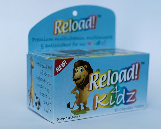 RELOAD FOR KIDS CHEWABLE x 80