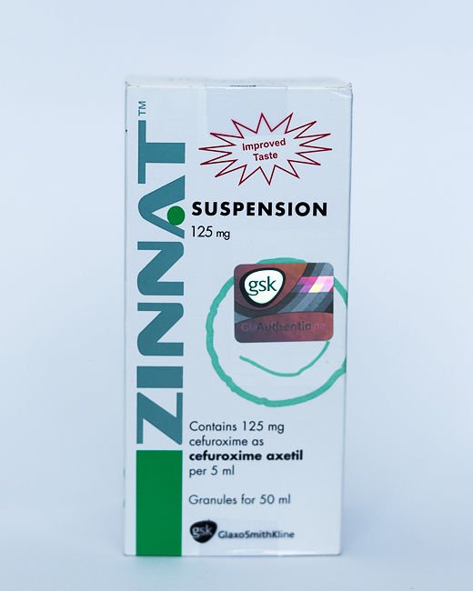 ZINNAT SUSP 125MG SUSP 100MLS